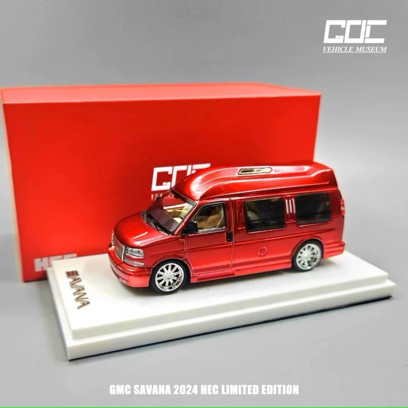 

GOC 1:64 GMC savana RV 2024 Beijing Exhibition Limited edition wagon model