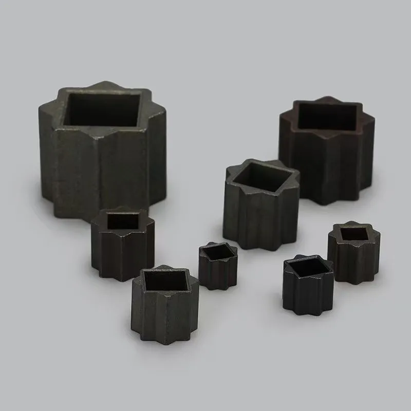 Pneumatic 5PCS Head Adapter Sleeve Actuator Connecting Sleeve Inner Square Outer Octagonal Sleeve Ball Valve Reducer