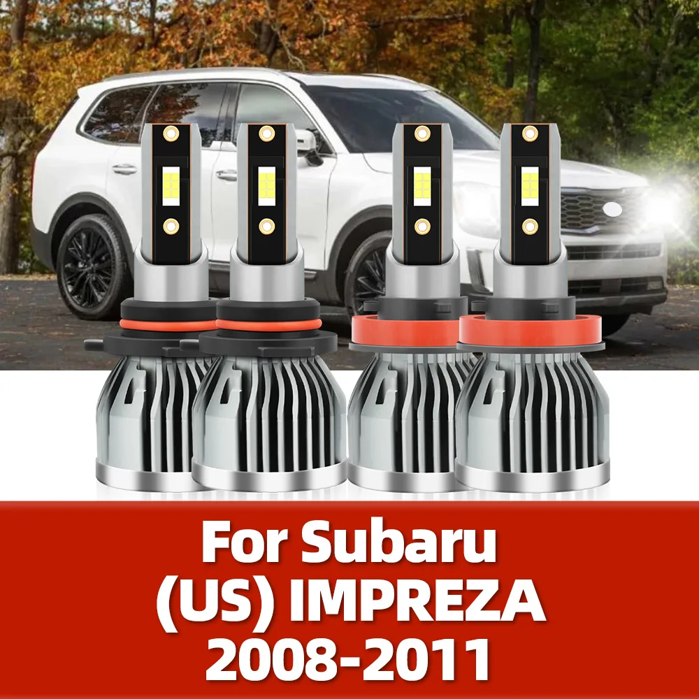 

LED Bulbs Led Headlight CSP High Power 110W 20000LM Headlamps Auto Front Lights 12V For Subaru (US) IMPREZA 2008 2009 2010 2011