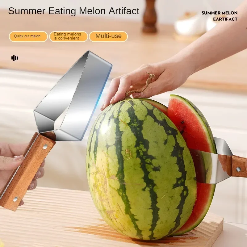 

Watermelon Slicers Labor-Saving Fruit Cutter For Camping Picnics For Kitchen Novel Kitchen Accessories Home kitchen Item Tools