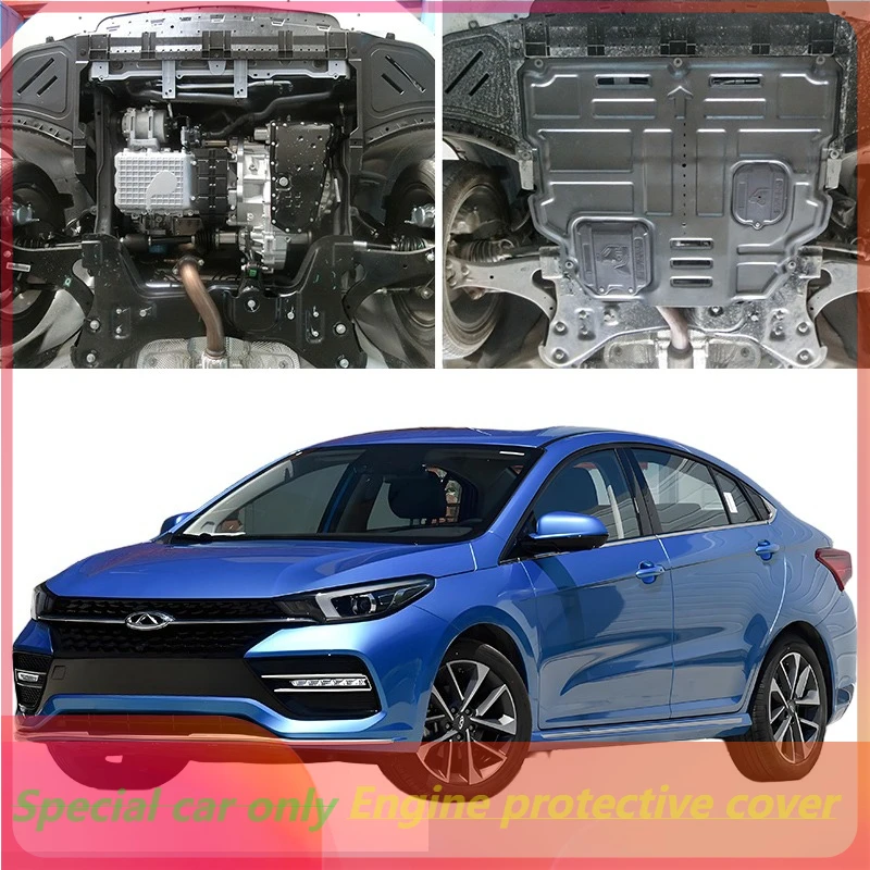 

Высокое качество, черная защита двигателя, брызговик, брызговик, панель брызговика для CHERY ARRIZO 6 2018-2019