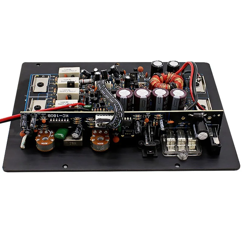 Kl-180 12V 1200W Automobile Audio Single Power Amplifier Diy Auto Speler Subwoofer Car Player