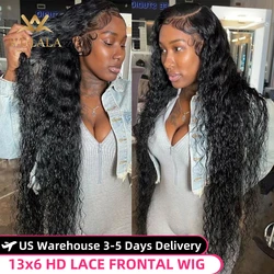 40 Inch 13x6 Hd Water Wave Wigs Lace Human Hair Wigs For Women 13x4 Deep Wave Frontal Wig 360 Lace Front Brazilian Wig On Sale