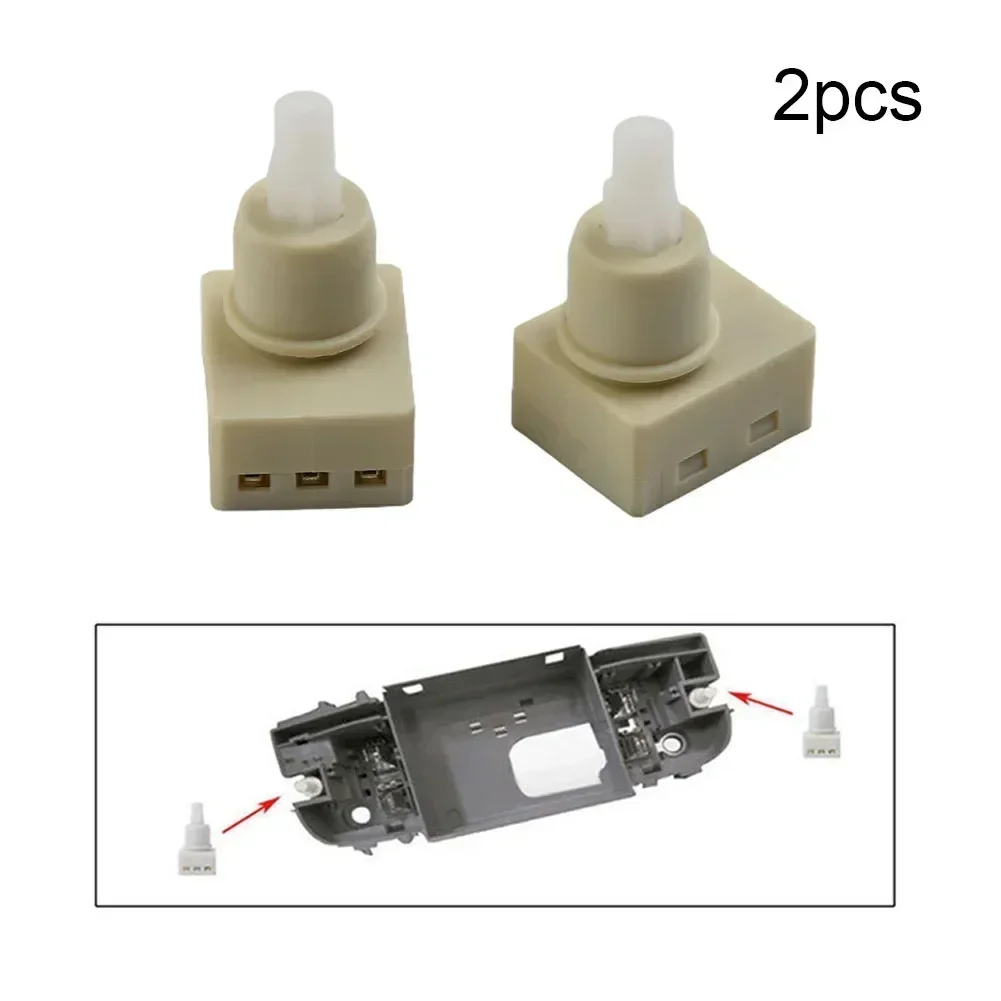 2pcs Plastic Car Interior Roof Console Dome Lamp Switch For Honda-Pilot/ Ridgeline RTL 2009-2013 #34404-SNA-A01 Light Parts