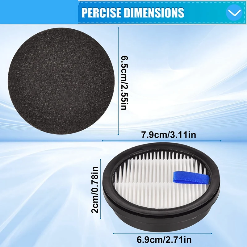 Filtro de substituição para Afoddon A200pro, A200, vácuo vertical, Orberg B08, C10A, série C10G, acessórios de vácuo sem fio