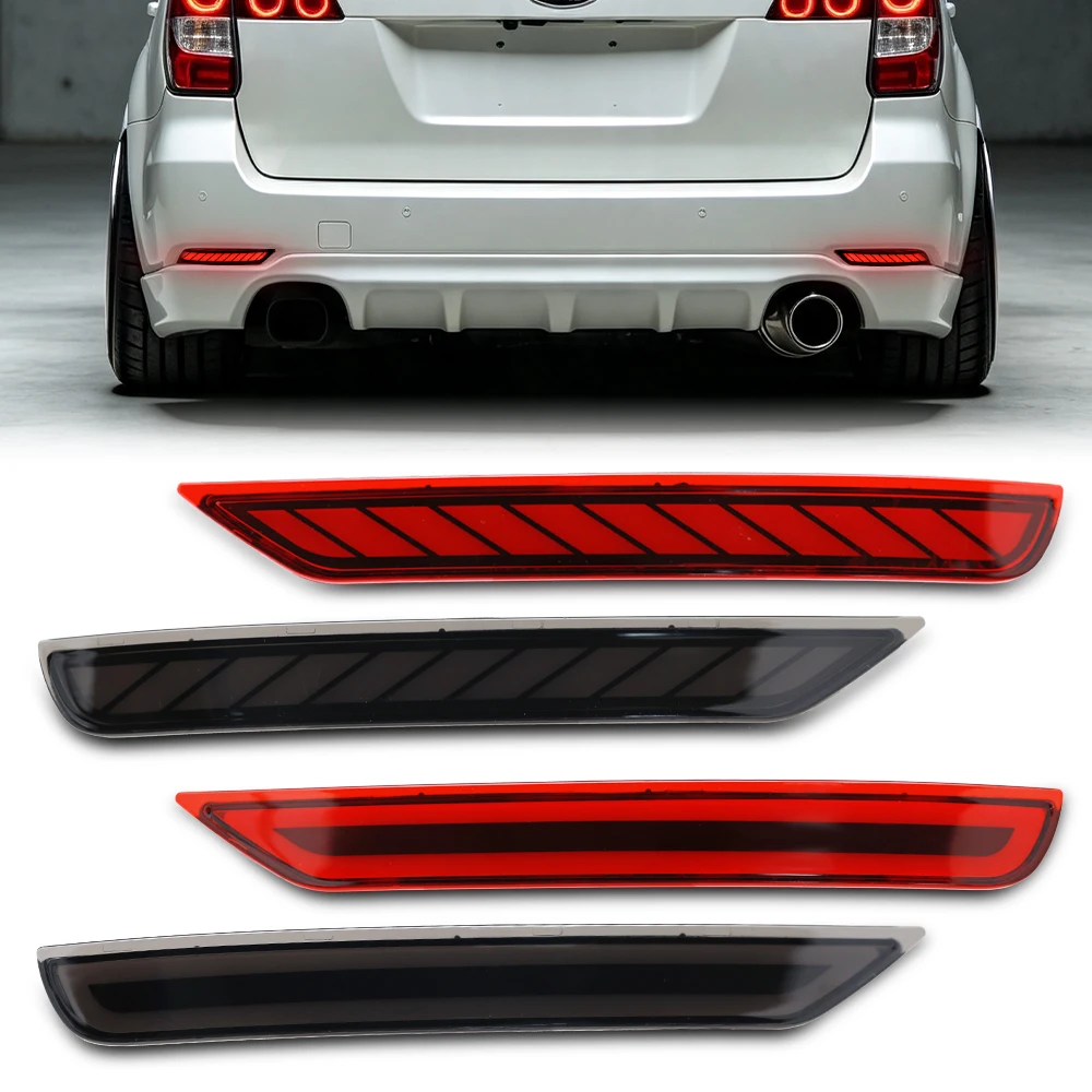Car Bumper Brake Light Reflector turn Signal Indicators Car LED Rear Fog Lamp For CR-V 2023-2026 P7 S7 2025 universal version
