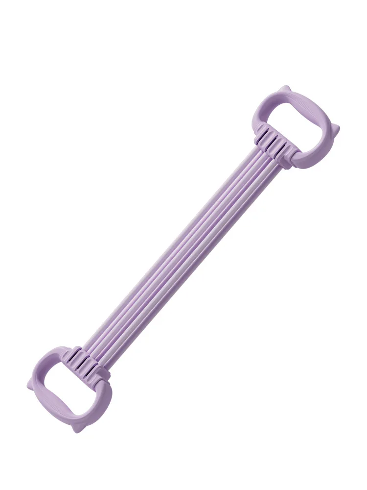 Adjustable Resistance Figure-Eight Resistance Band for Women, Shoulder and Back Beautification, Six-Strand Home Fitness Elastic Band, Figure-Eight Back Training Resistance Rope