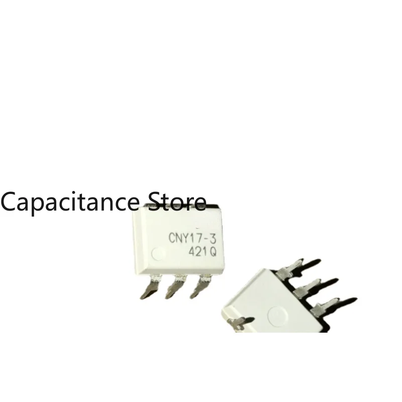 10PCS White Optocoupler/Black Optocoupler CNY17-3 Brand-new Original Photoelectric Coupler Chip DIP-6 Imported.