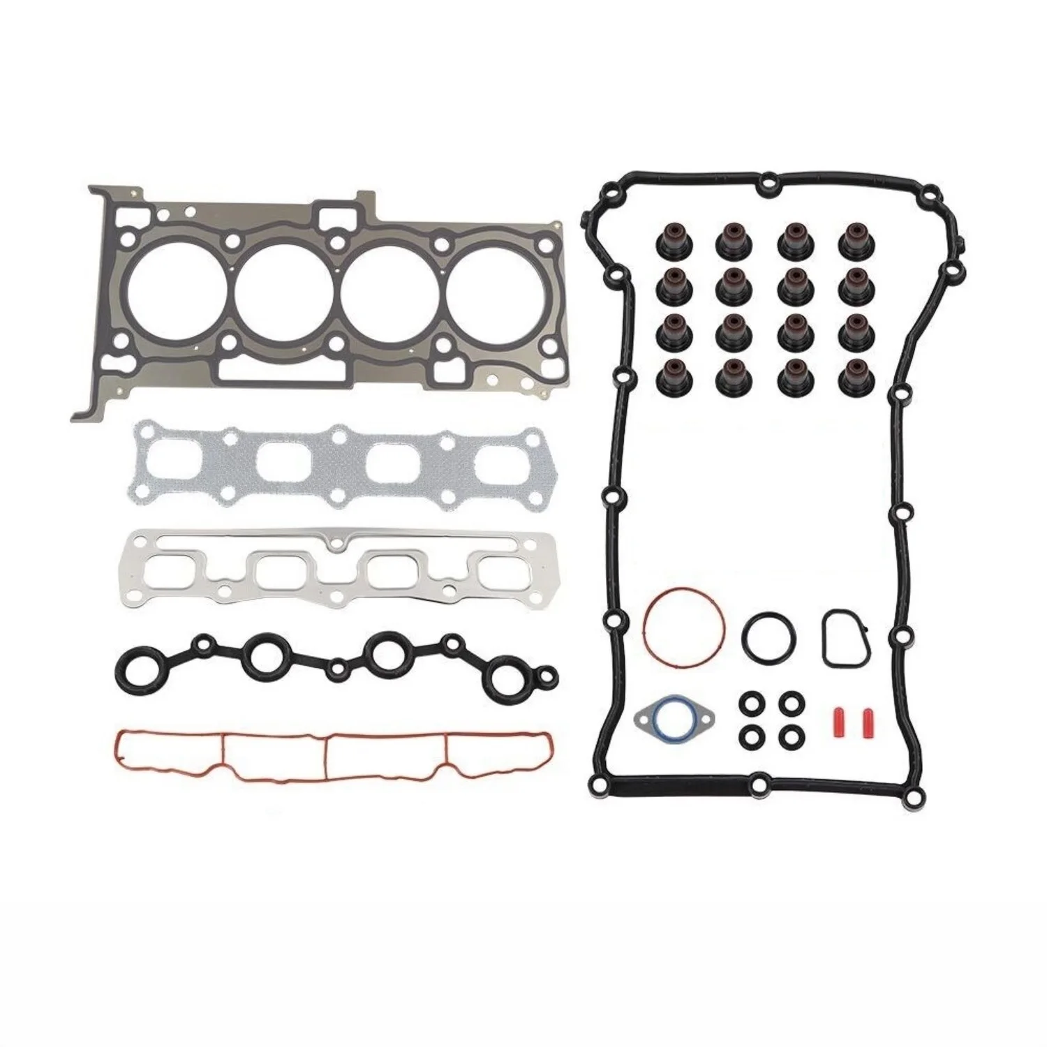 4PCS 5191340AA Engine Pistons Rings Overhaul Gasket Set For 2007-2020 Dodge Journey 200 CALIBER ED3 2.4L