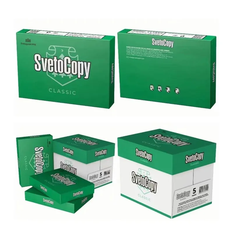 ورق نسخ A4 عالي الجودة 80gsm/70gsm - توريد المصنع مباشرة مع خبرة 20 عامًا