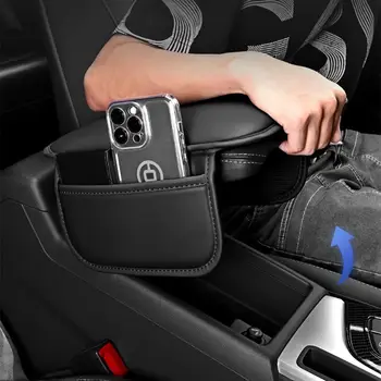 適用於奧迪A1 A2 A3 A4 A5 A6 A7 A8 Q1 Q2 Q3 Q4 Q5 Q6 Q7 Q8 TT S6的汽車扶手墊/中央扶手箱蓋/保護墊 10 最佳銷售 奧迪A1扶手箱 - №3