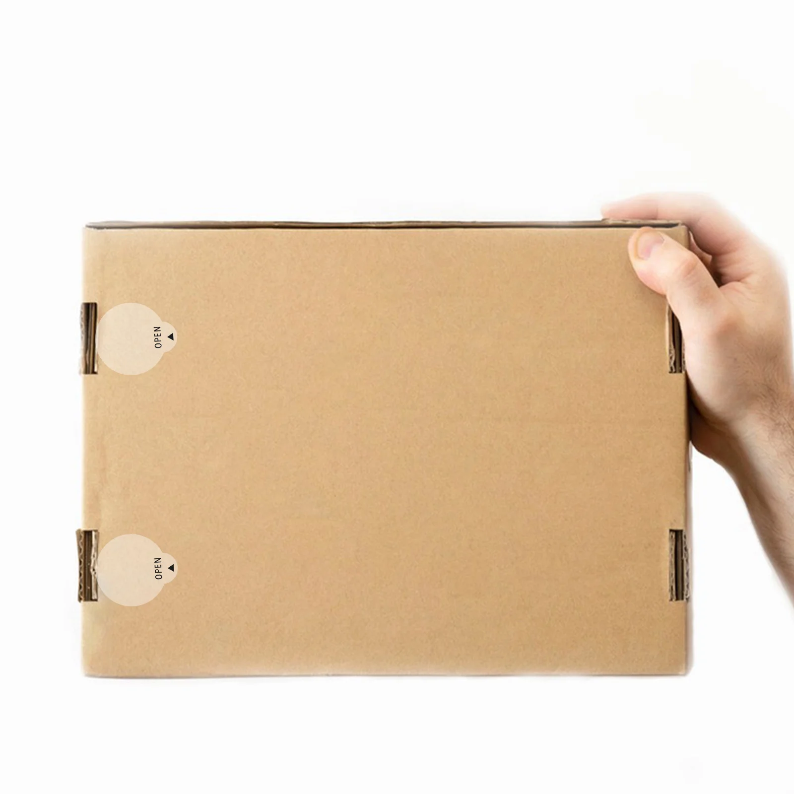 

1000Pcs Open Labels Sticker Sheets User Friendly Peel and Stick Round Seal Labels for Logistics Warehousing Moving Boxes