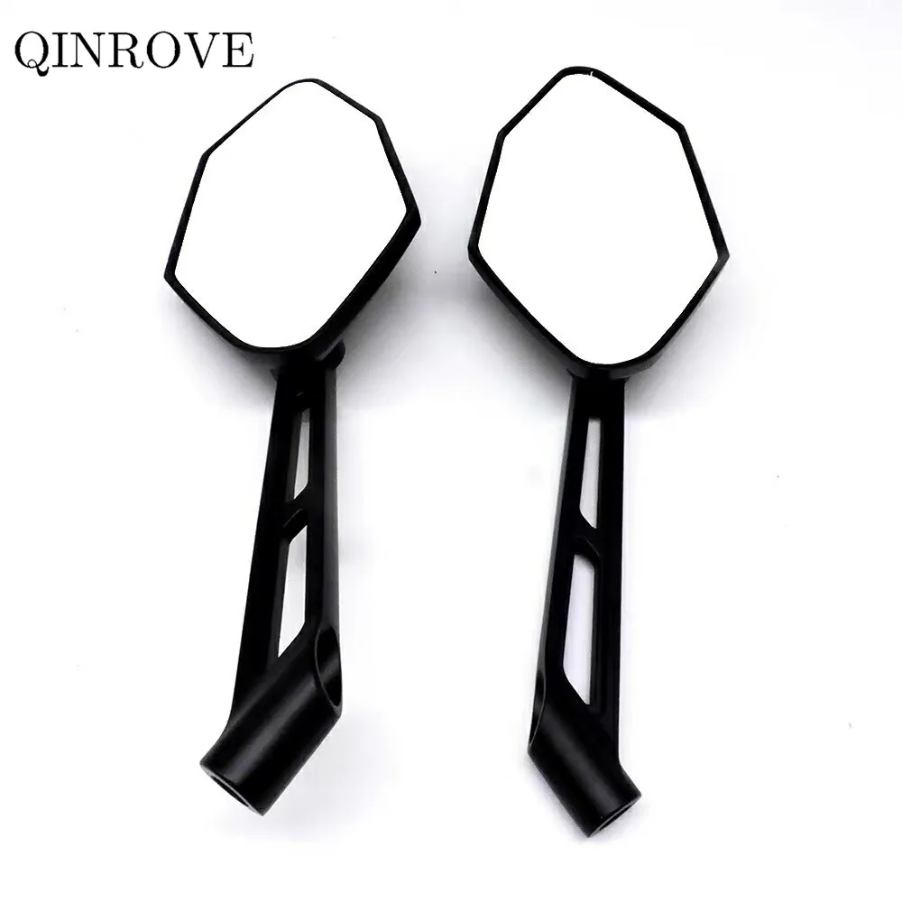 Motorcycle Rearview Mirror 8 10MM Aluminum Alloy ABS Side Mirror Universal For CFMOTO 250NK 450NK SYM Bajaj Dominar Pulsar NS200