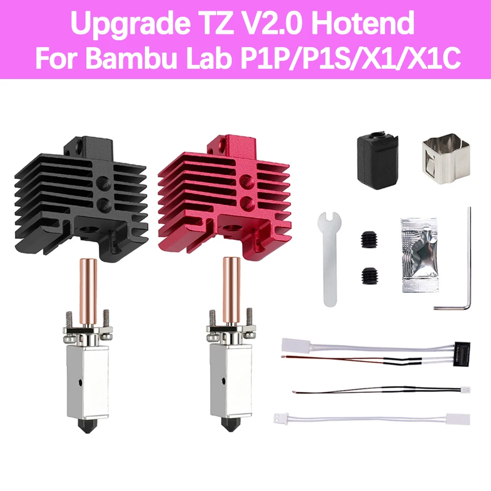 �y�Z�[�����zBambu Lab P1P P1S X1 X1C�p�A�b�v�O���[�h�z�b�g�G���h�L�b�g �z�b�g�G���h�T�[�~�X�^ �o�C���^���X���[�g �d���|�m�Y�� TZ V2.0 �v�����g�w�b�h