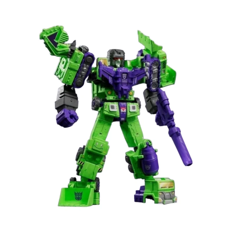 Echte Blokees Transformers Toy Devastator Action Figure Starry Devastator Scrapper Model Gemonteerd beweegbaar cadeau - afbeelding 2