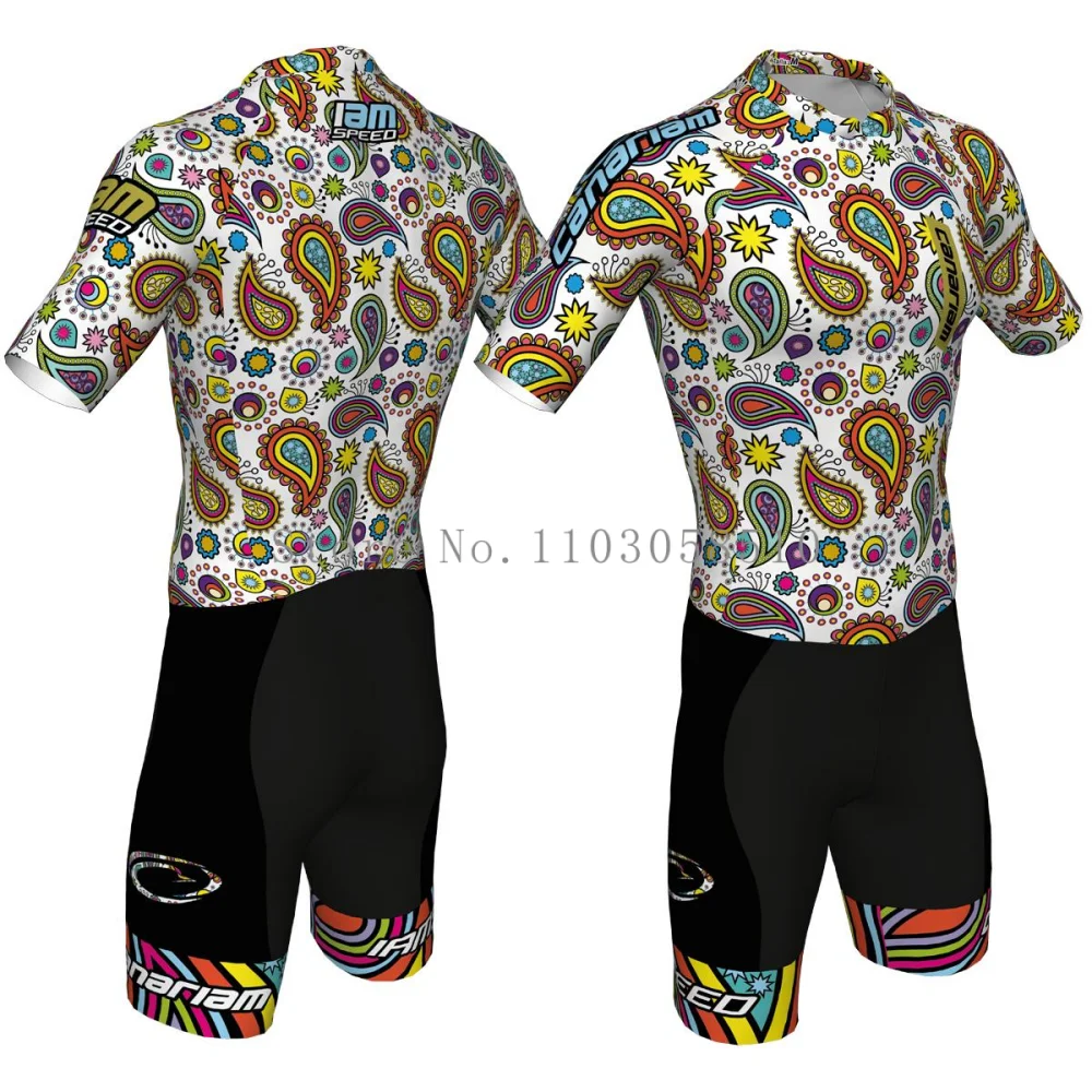 Canariam Men\'s Skate Suit Roller Skate Speed Race Fast Skat Speed Skats Ciclismo Skating Jumpsuit Pro Team Tights Skinsuit 2025