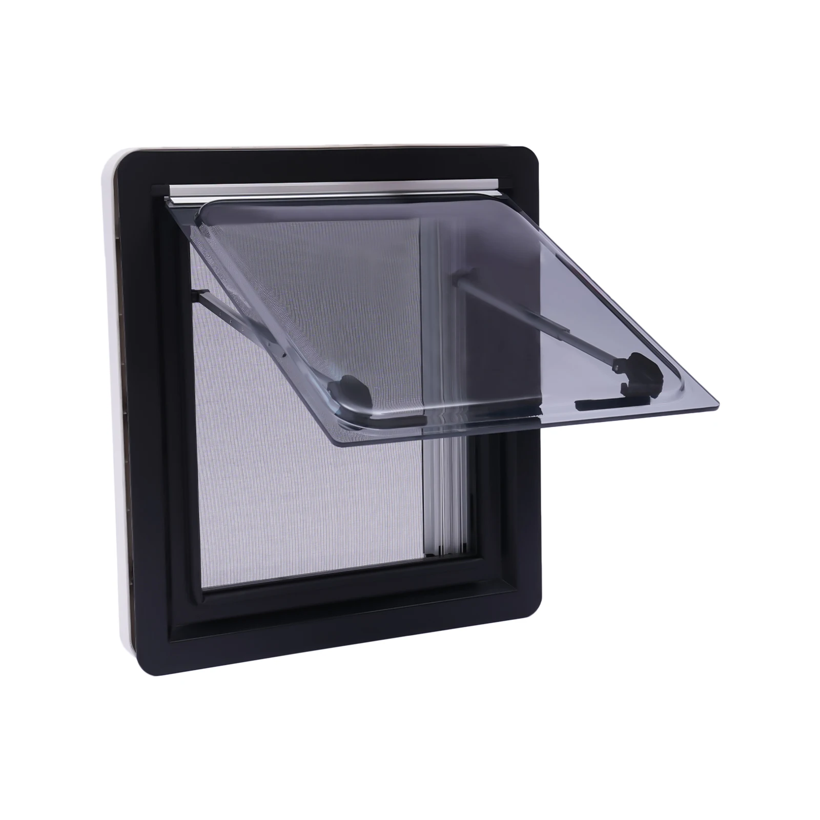 RV Window Caravan Extrapolated Ventilation Window Angle Adjustable Opening Angle: 70°