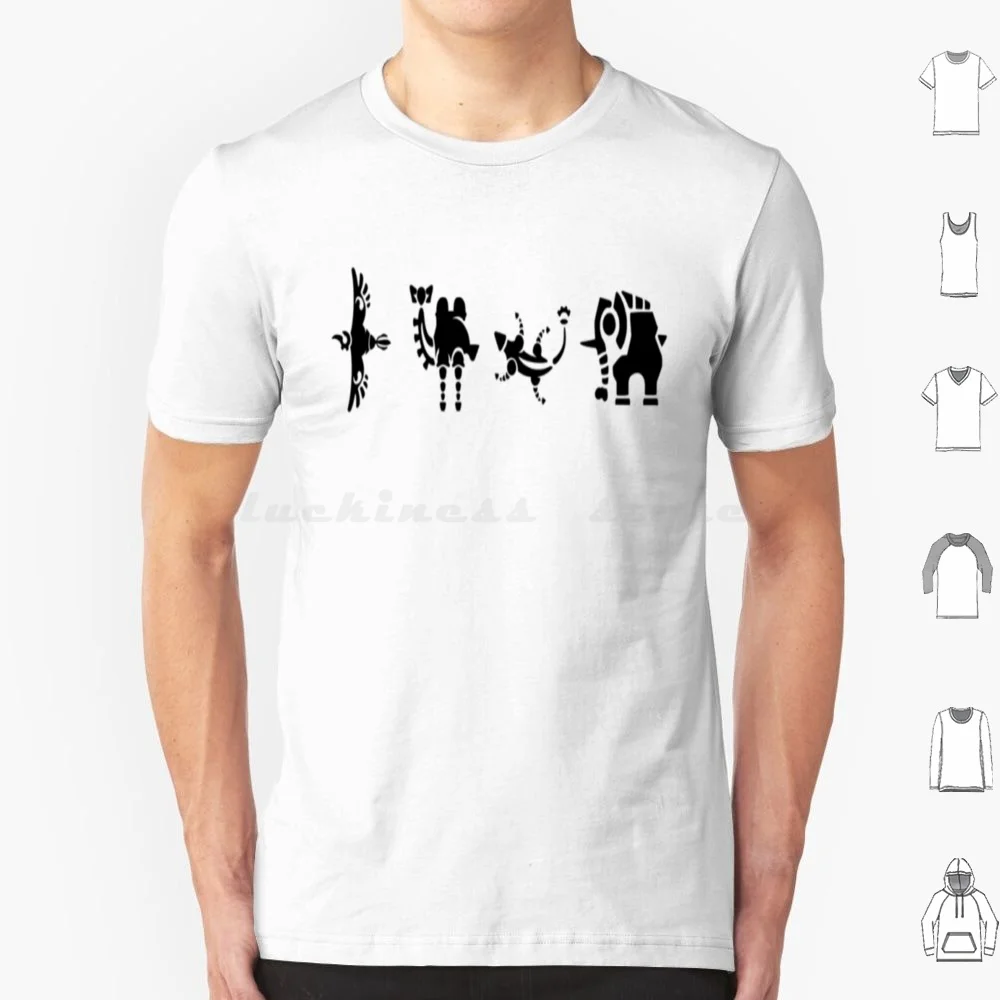 Divine Beasts T Shirt Men Women Kids 6xl Legend Of The Legend Of Link Breath Of The Wild Gaming Loz Korok Majoras Game Gamer