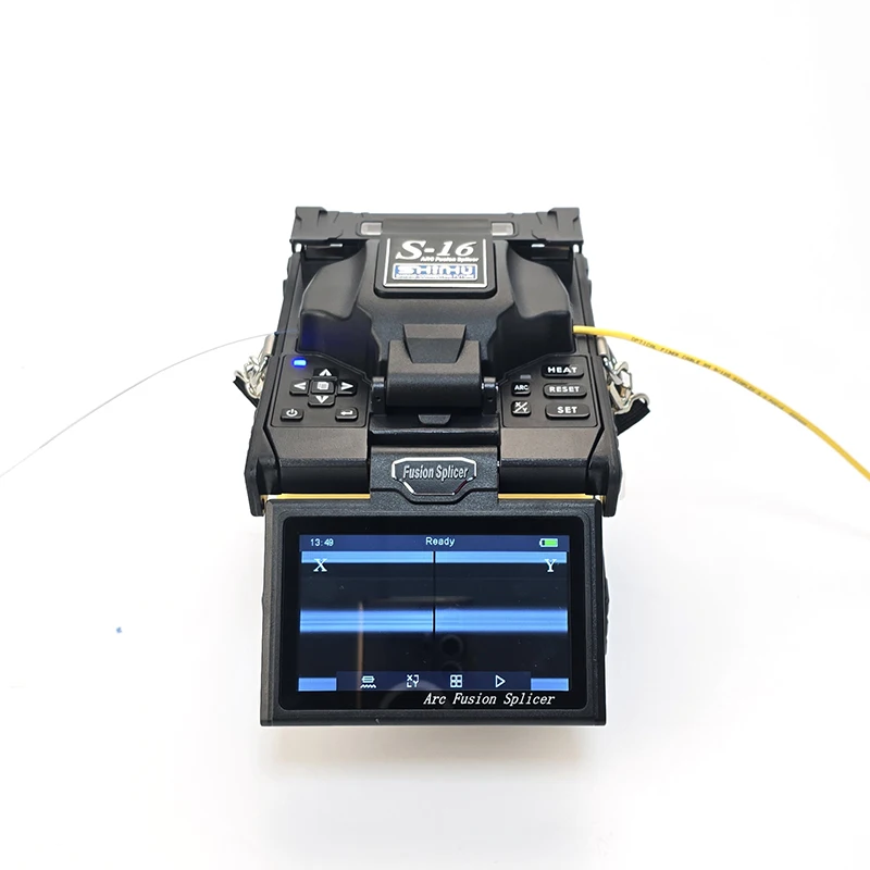 

SHINHO S-16 Pigtail Fiber 0ptic Cable Melting Splicing Machine 4 Motor Fiber Welding Machine