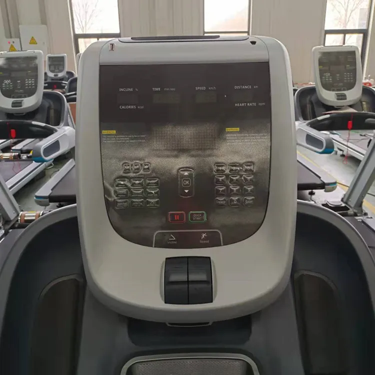 Adjustable Speed Aluminium Alloy Running Machine Treadmill LED Screen Display Wireless Heart Mechanical for Effective Exercise