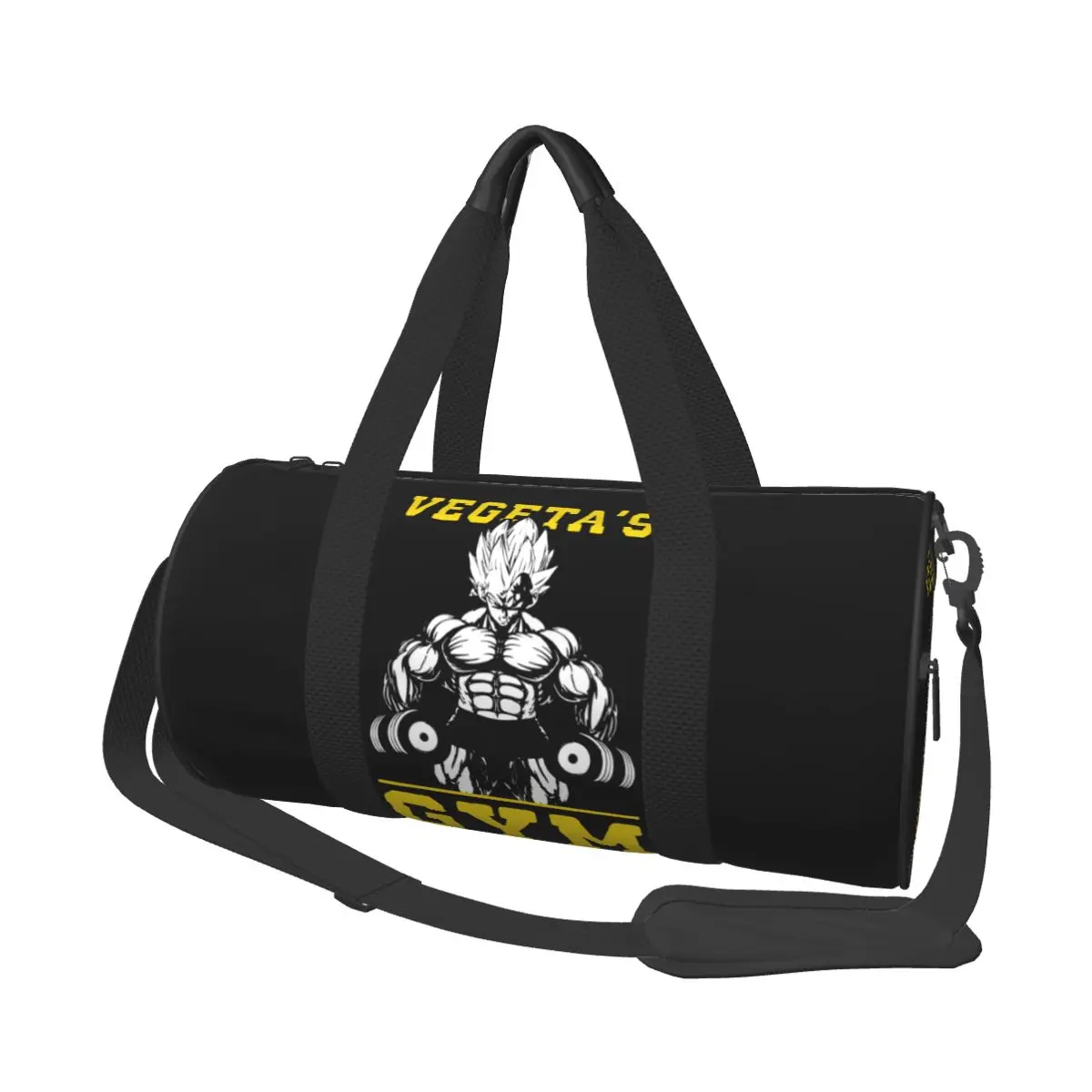 Anime Workout Motivational Gym Bag Fun Exercise Oxford Sports Bags with Shoes Luggage Design Handbag Fun Fitness Bag For Couple