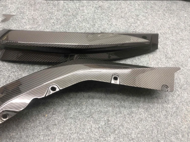 Dry Carbon Fiber Rear Diffuser Corners for BMW G82 G83 M4 Rear Bumper Diffuser Wrap