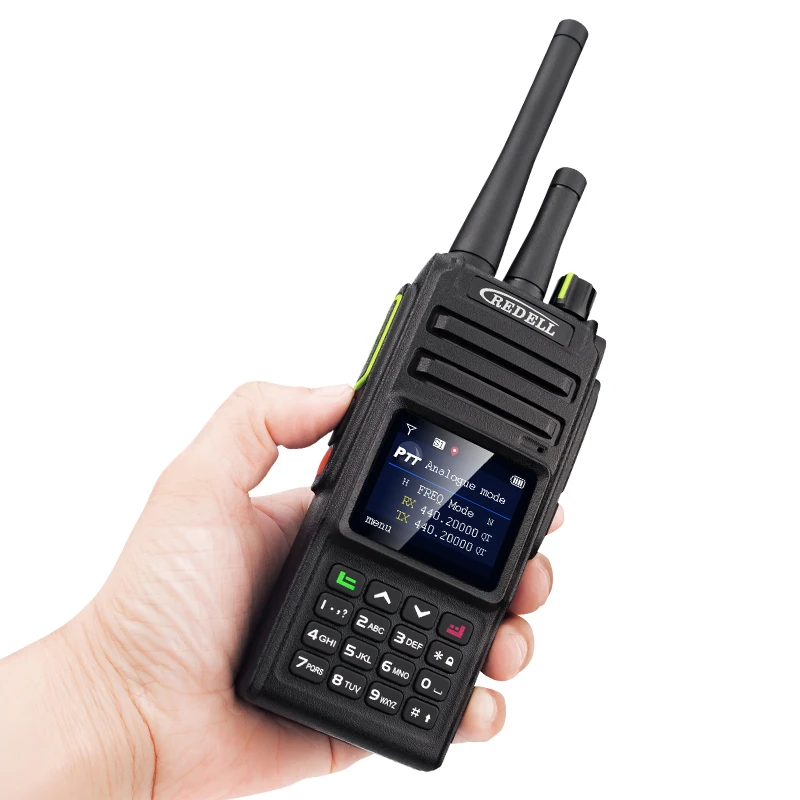 

Network radio 4g+Analog dual poc radio communication radios R-1560 professional walkie talkie 100 km police Wireless set