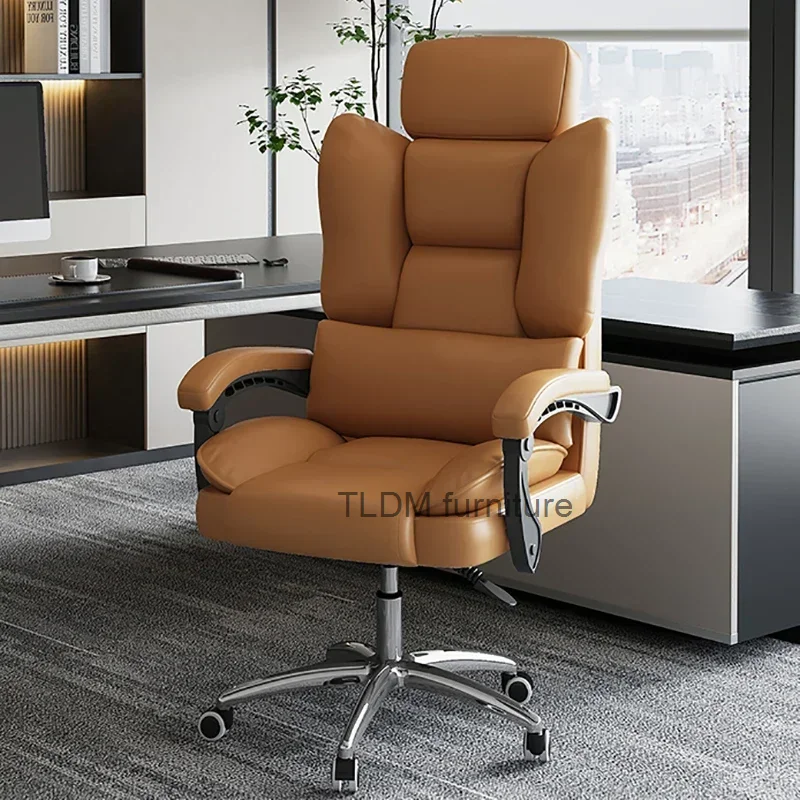 Waiting Swivel Office Chair Ergonomic Nordic Mobile Modern Hand Armchairs Designer Conference Cadeira Presidente Office Supplies