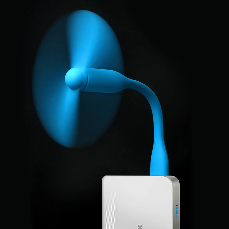 1PCS Mini USB Fan Bamboo Dragonfly Bendable Small Electric Fan is Suitable for Mobile Power Laptop and Computer Summer Gadgets