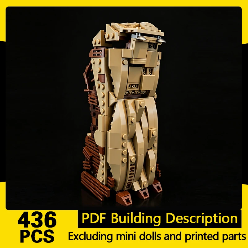 Ring Movie Model MOC Building Bricks Giant Wooden Siege Tower Modular Technology Gifts Holiday Assemble Children Toys Suit