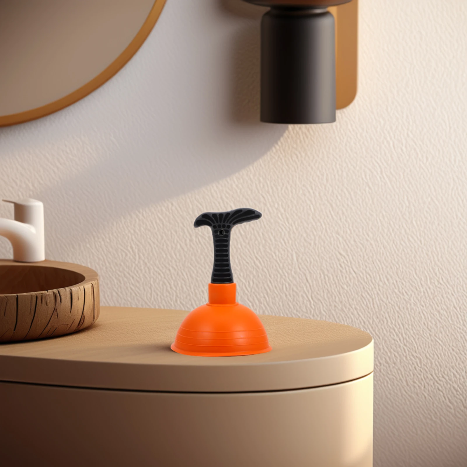 

Mini Plunger for Sink Bathroom Drain Kitchen Tub Shower Sewer Handheld Unclogging Tool Pipe Cleaner Soft for Home