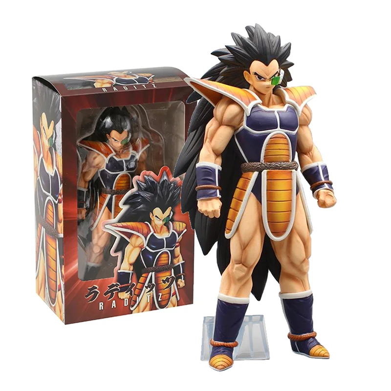 

Anime Dragon Ball Z Figurine Raditz Action Figure 30cm Saiyan Collection PVC Doll DBZ Statue Villain Kakarotto Model Toys Gifts