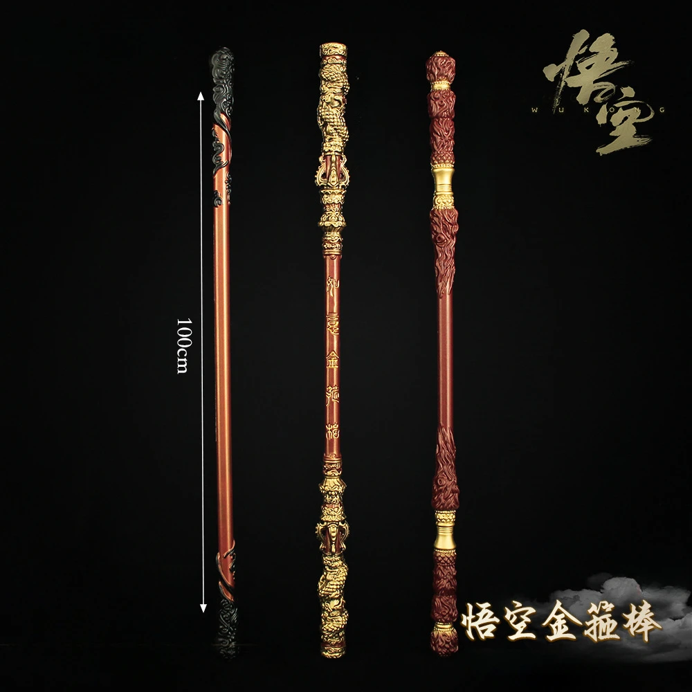 

Black Myth: WuKong Weapon Sun Wukong Monkey King Golden Cudgel Game Anime 100cm PU Weapon Model for Cosplay Ornament Crafts Toys