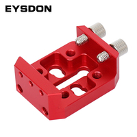 EYSDON Dovetail Mounting Base / Finder Shoe /Dovetail Clamp / Dovetail Saddle / Groove- Metal Red #90877 / #90878