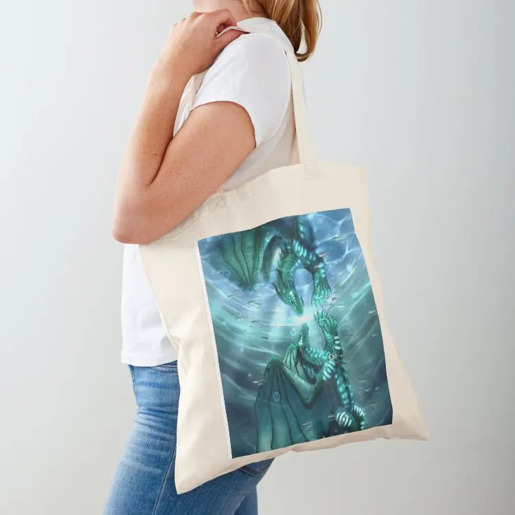 

Wings of Fire - Fathom and Turtle Tote Bag custom bags Portable shopping bag the tote bag cute pouch