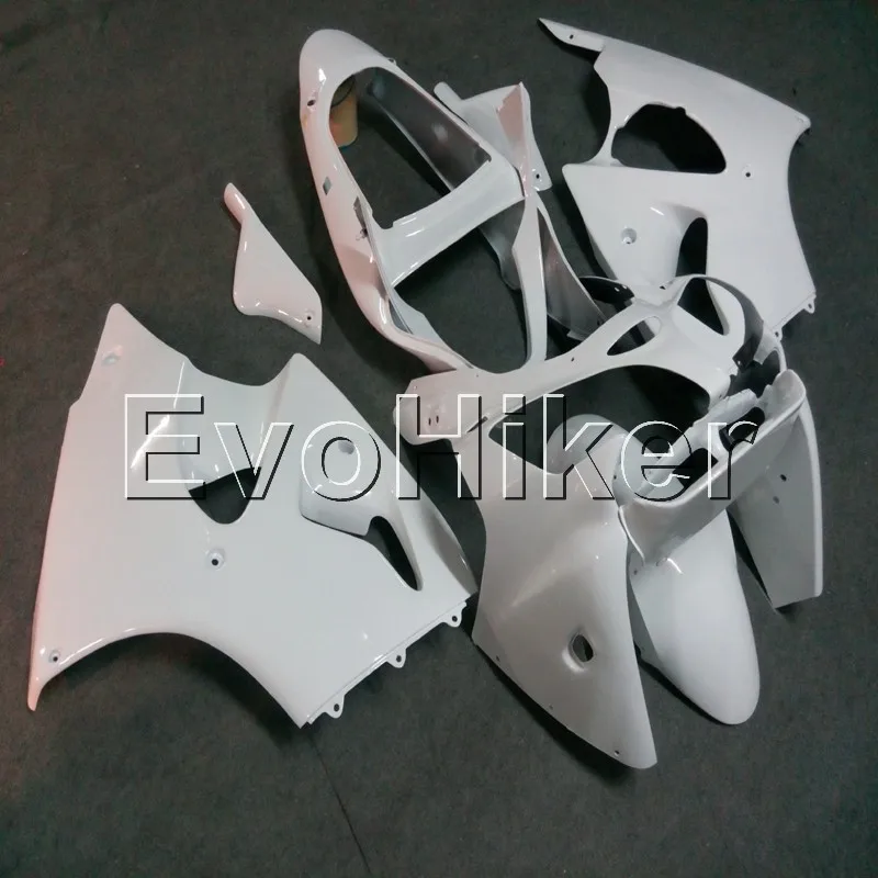 injection Fairings kit for ZX6R 2000 2001 2002 ZX 6R 00 01 02 white ZZR600 2005 2006 2007 2008 ABS Plastic kit