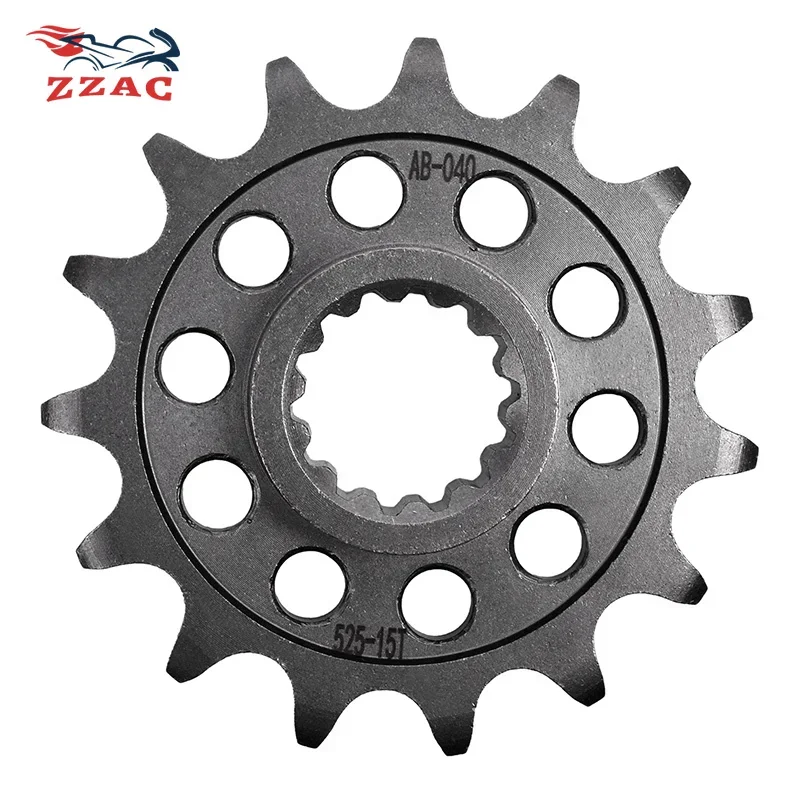 

525 Chain 15T 20CrMnTi Motorcycle Front Sprocket For DUCATI 749 R 796 820 821 848 939 992 998 999 Hypermotard Hyperstrada 999S