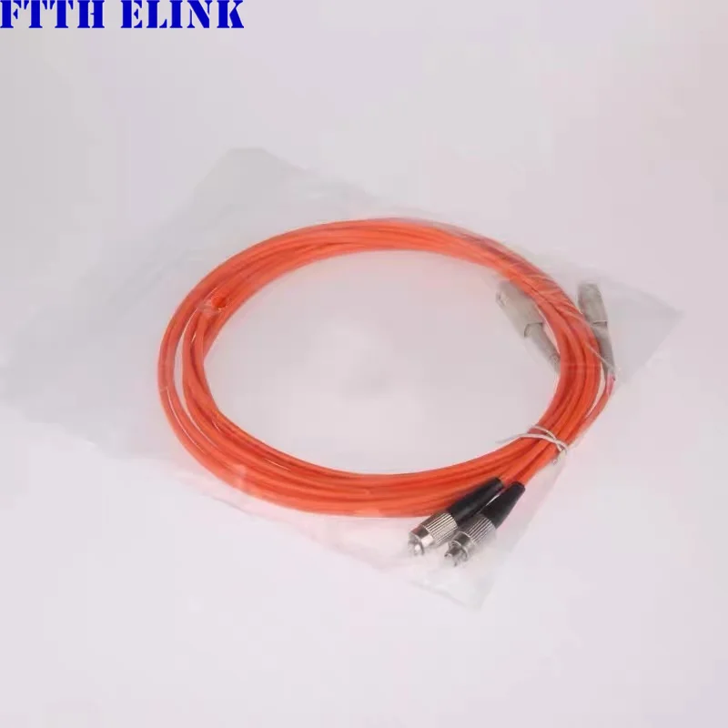 Glasvezel Patchcord SC-FC Duplex Multimode 3.0Mm 62.5/125um Oranje Kabel Optische Vezel Jumper Gratis Verzending 20 Stuks