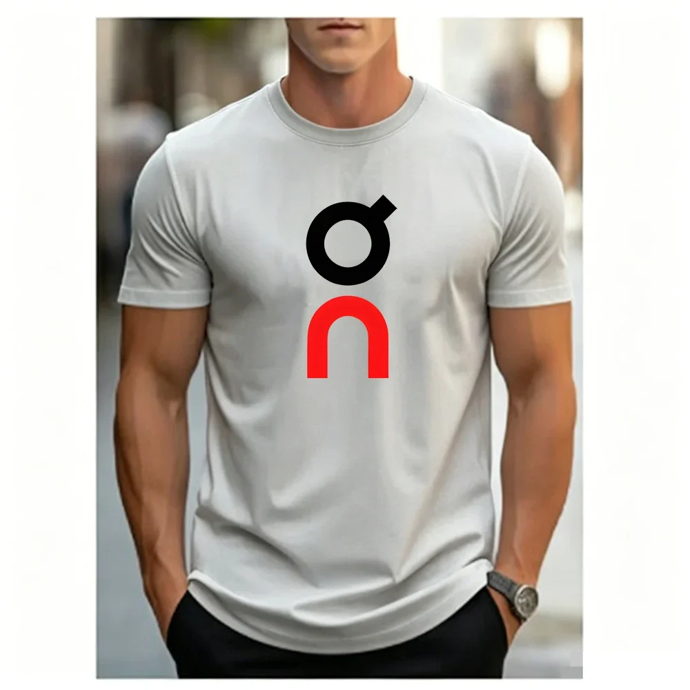 2026 Sommer Mode Vielseitiges Herren Locker Sitzendes Freizeit-T-Shirt mit Einfarbigem Kreativem Buchstabendruck, Kurzärmeliges T-Shirt-Oberteil – Detail 3