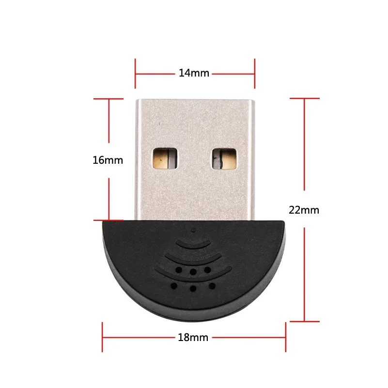محمول سوبر ميني USB 2.0 ميكروفون USB MIC الصوت محول المحمولة استوديو الكلام سائق الحرة لأجهزة الكمبيوتر المحمول/دفتر/الكمبيوتر/MSN/سكايب