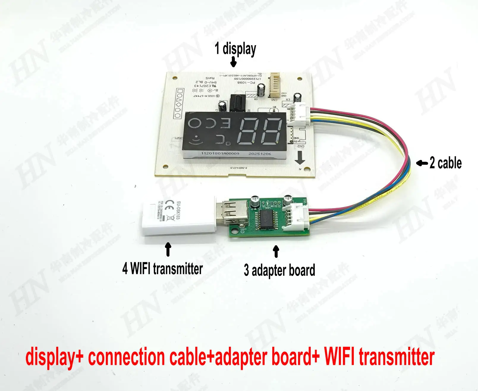 Novo Conjunto de Ar Condicionado Midea WIFI EU-OSK103 EU-OSK105 CE-26GY-2.4G 17122000007155 EU-KFR26G/N1Y-AB2