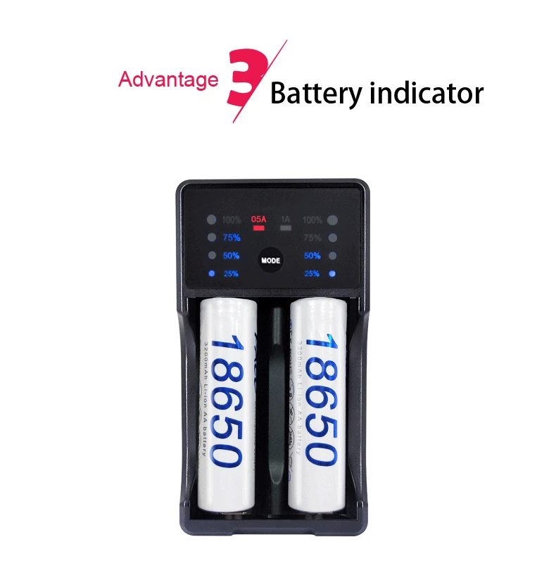 PALO 18500 Rechargeable Battery 1600mAh Li-ion Battery 3.7V Lithium ion Recarregavel battery for LED Flashlight