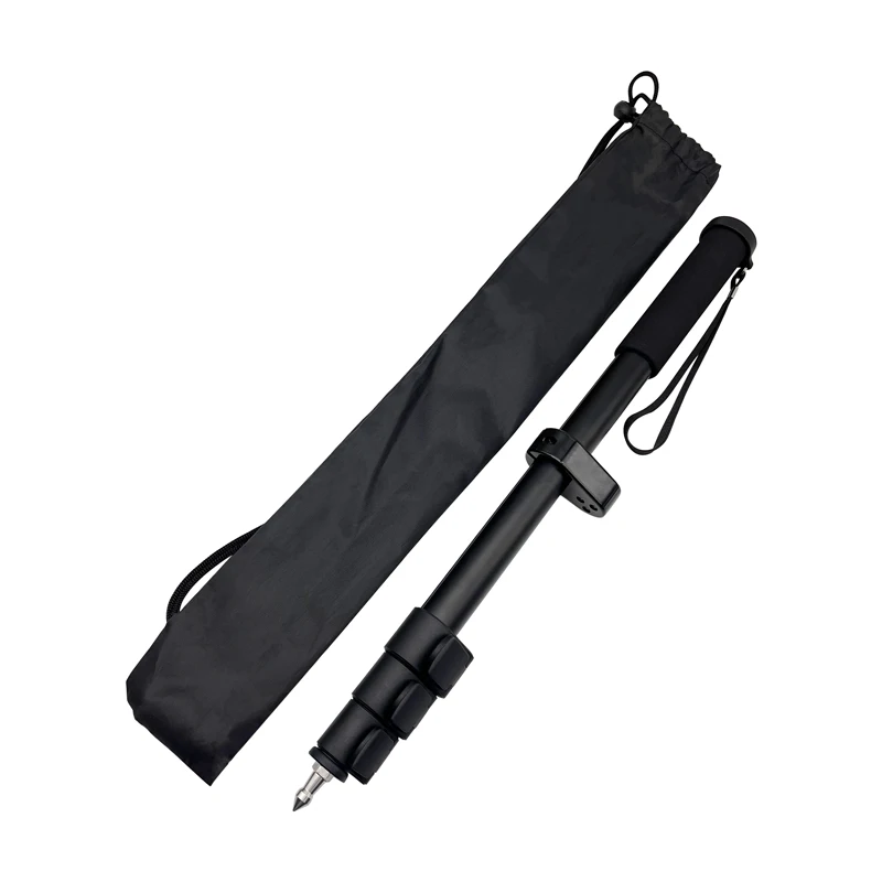 Liga de Alumínio Telescópica Portátil Centring Pole 150cm Peso Leve Adequado para Rtk Gps Gnss Surveying Rod