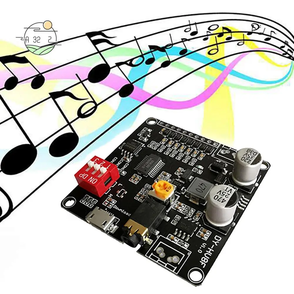 modulo-de-reproducao-de-voz-a32z-dy-hv8f-12v-24v-gatilho-controle-de-porta-serial-10w-20w-com-8mb-de-armazenamento-flash-mp3-player-para-arduino