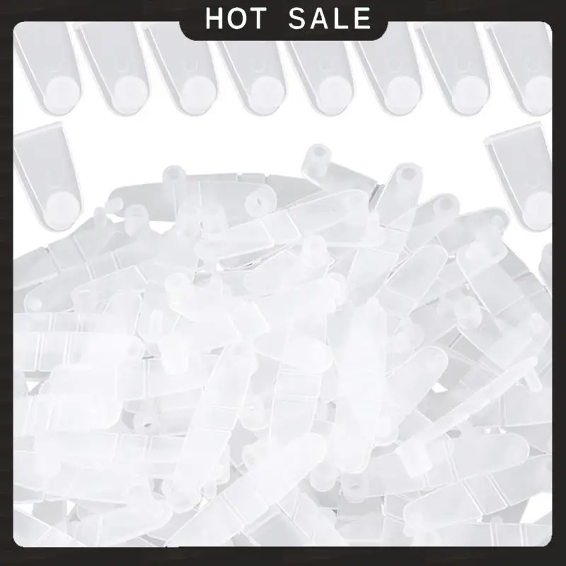 24-Hour Delivery 600 Pcs Plastic Keychain Clips, Acrylic Keychain Connector, Clear Keychain Clips For Crafts, Keychain Attachmen