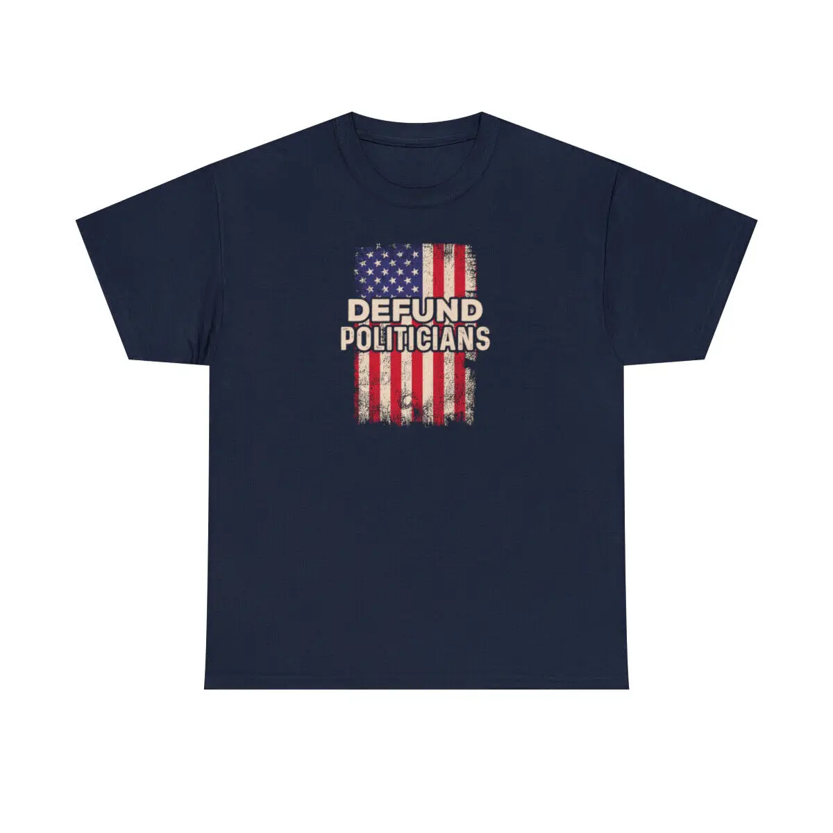 Defund Politicians Cotton T Shirt