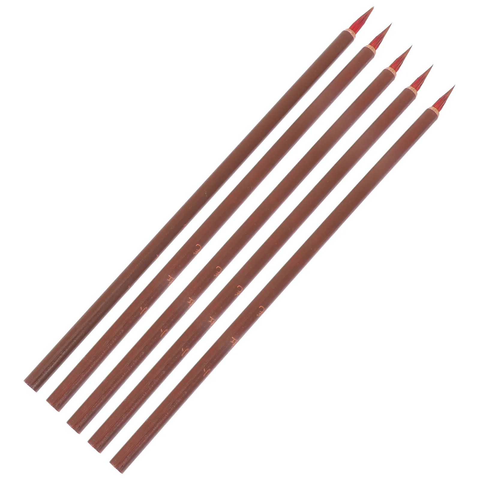 

5Pcs Painting Calligraphy Brushes Professional Grade Writing Pens for Home School Factory Office Use Multi Functional Ink Art