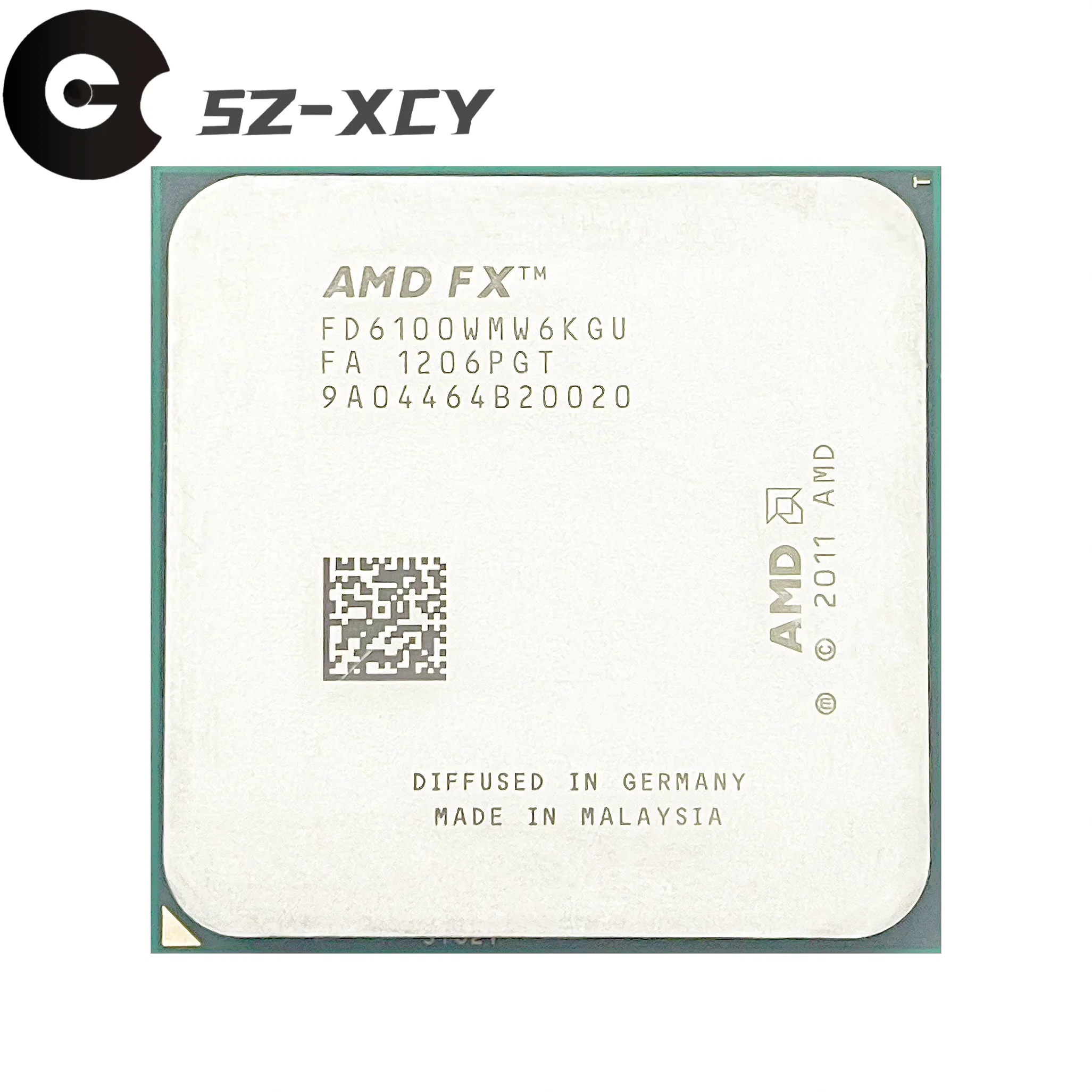 AMD FX-Series FX 6100 3.3 GHz Six-Core Six-Thread CPU Processor FD6100WMW6KGU Socket AM3+