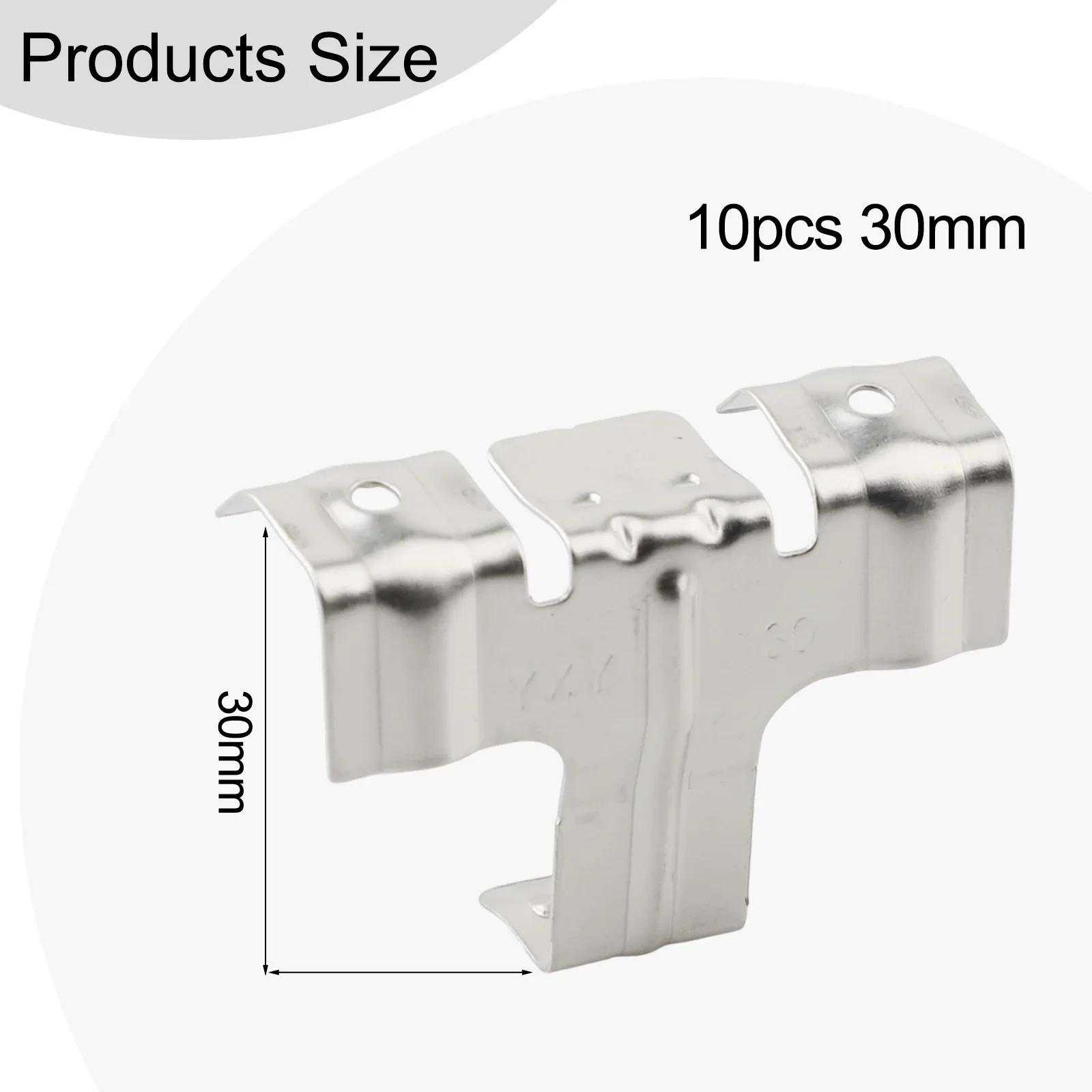 

10pcs 30/33/35/40mm Solar Panel Mud Removal Clips For Roof Solar Panel Photovoltaic Panel Water Drainage Clips Mud Removal Clamp