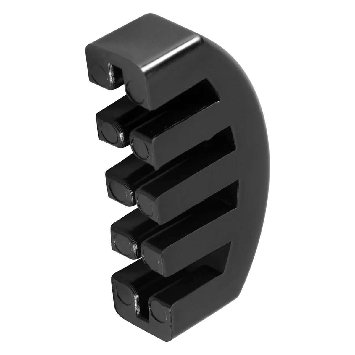 A03V Rubber Mute глушитель 4/4 для скрипки, легкая практика, черный